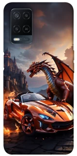 Чохол на Oppo A54 4G Сar and dragon фото 1 з 1