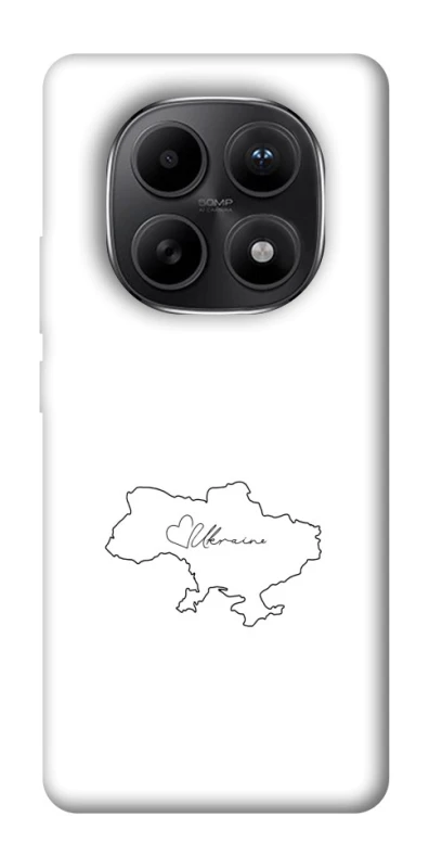 Чохол на Xiaomi Redmi Note 15 5G Ukraine map фото 1 з 1