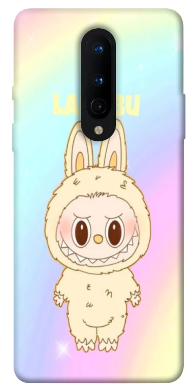 Чохол на OnePlus 8 Fluffy Rainbow Labubu фото 1 з 1