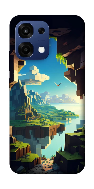 Чохол на Oppo A6 Pro 4G/5G Minecraft sunrise фото 1 з 2