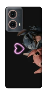 Чохол на Motorola Moto G85 Love Stitch & Angel фото 1 з 1
