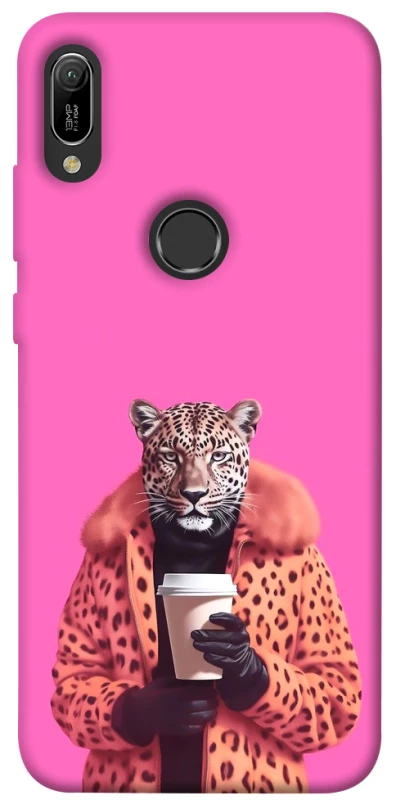 Чохол на Huawei Y6 (2019) Леопард з кавою фото 1 з 1