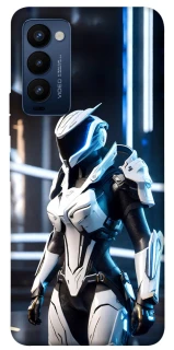 Чехол на TECNO Camon 18 Cyber space girl ver.6 фото 1 из 1