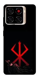 Чохол на ZTE Blade A56 Berserk Red Logo фото 1 з 1