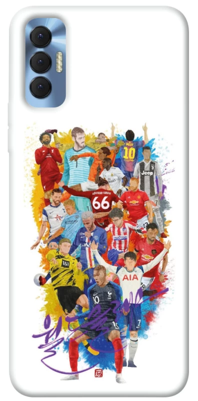 Чохол на TECNO Spark 8P Football Abstract v2 фото 1 з 1