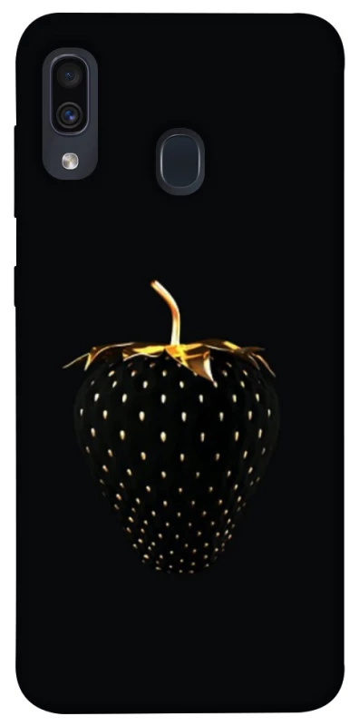 Чехол на Samsung Galaxy A20 / A30 Черная клубника фото 1 из 1