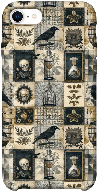 Чохол на Apple iPhone SE (2020) Halloween aesthetics ver.2 фото 1 з 1