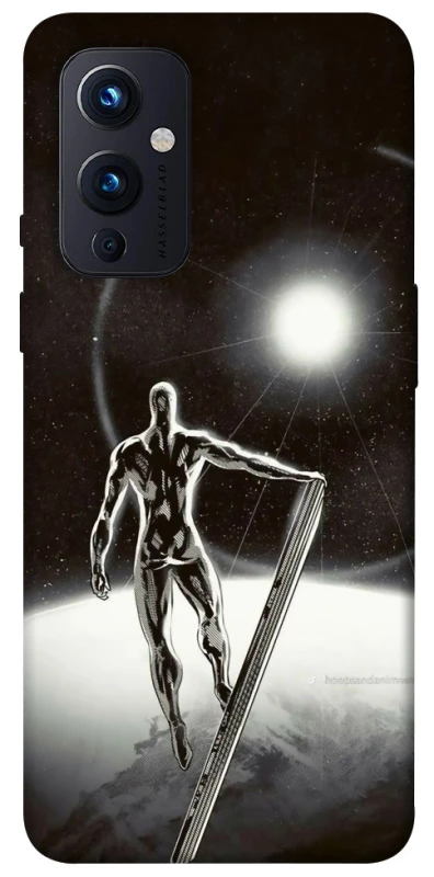 Чохол на OnePlus 9 Срібний серфер фото 1 з 1