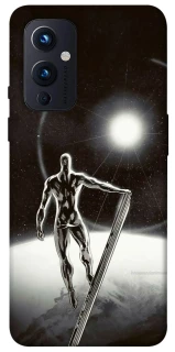 Чохол на OnePlus 9 Срібний серфер фото 1 з 1