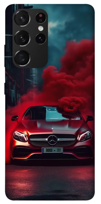 Чохол на Samsung Galaxy S21 Ultra Mercedes in smoke фото 1 з 1
