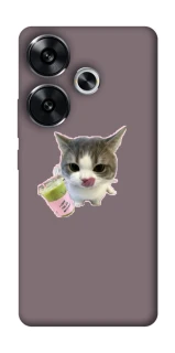 Чохол на Xiaomi Poco F6 cat matcha фото 1 з 1