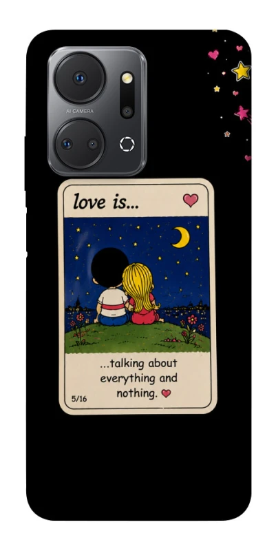 Чохол на Huawei Honor X7a Love is ver.6 фото 1 з 1