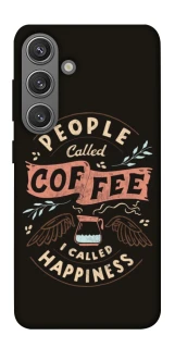 Чохол на Samsung Galaxy S24+ Сoffee happiness фото 1 з 1