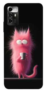 Чехол на ZTE Blade V40 Vita Розовый котёнок фото 1 из 1