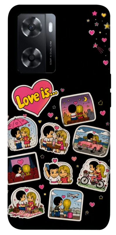 Чехол на Oppo A57s Love is ver.3 фото 1 из 1