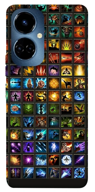 Чехол на TECNO Camon 19 Pro Abilities menu ver.3 фото 1 из 1