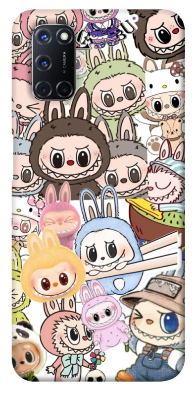 Чохол на Oppo A52 / A72 / A92 All Labubus фото 1 з 1
