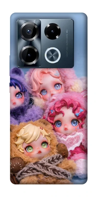 Чохол на Infinix Note 40 Pro 4G SKULLPANDA × My Little Pony Ver.1 фото 1 з 1