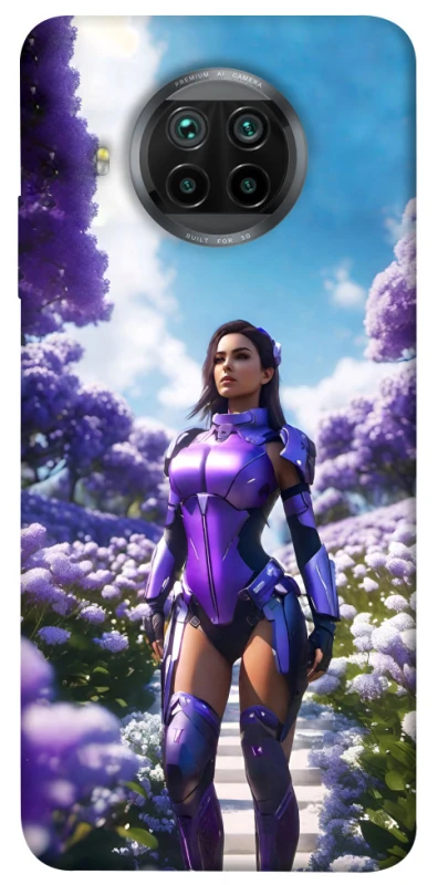Чохол на Xiaomi Mi 10T Lite / Redmi Note 9 Pro 5G Cyber space girl ver.4 фото 1 з 1