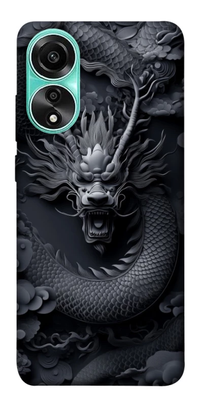 Чохол на Oppo A78 4G black dragon фото 1 з 1