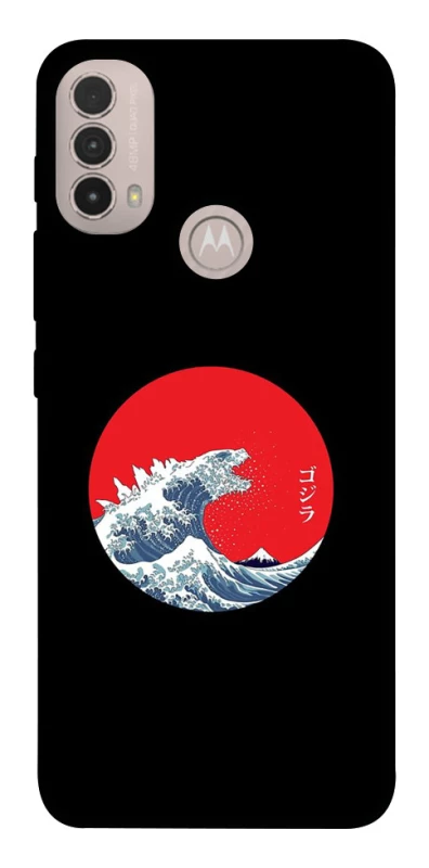 Чохол на Motorola Moto E40 Хвилі Японії фото 1 з 1