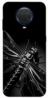 Чохол на Nokia G20 / G10 / 6.3 Black dragonfly фото 1 з 1