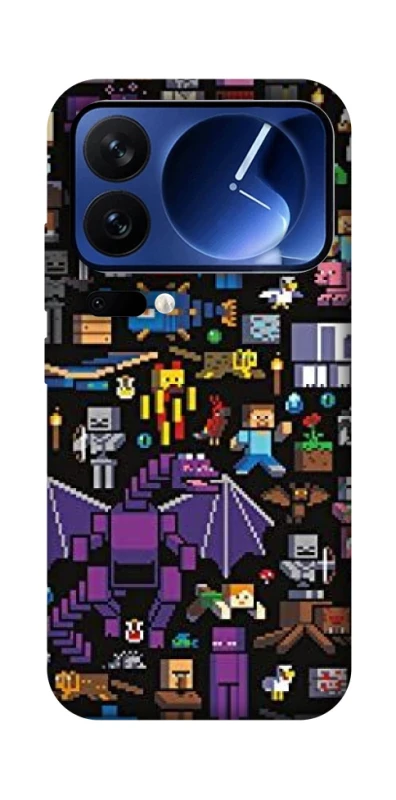 Чохол на Xiaomi 17 Pro Minecraft v5 фото 1 з 1