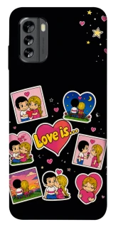 Чохол на Nokia G60 Love is фото 1 з 1
