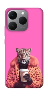 Чохол на Realme 15T Леопард з кавою фото 1 з 1