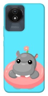 Чехол на Vivo Y02 Adopt Me Hippo Floatie фото 1 из 1