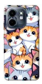 Чохол на Infinix Smart 9 4G / Hot 50i Cute Cat v2 фото 1 з 1