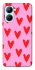 Чохол на Realme C33 Red hearts 2 фото 1 з 1