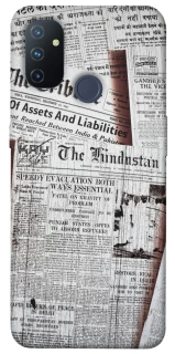 Чехол на OnePlus Nord N100 Газеты фото 1 из 1