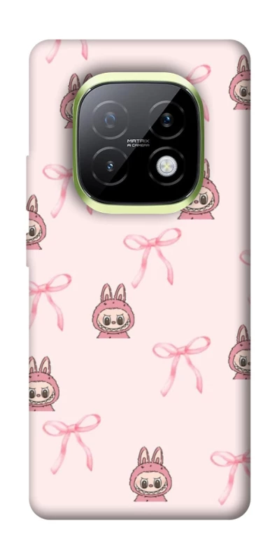 Чохол на Realme Narzo 70 Turbo Pink bows and Labubus фото 1 з 1