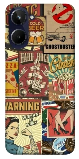 Чохол на Realme 10 4G Retro collage ver.2 фото 1 з 1