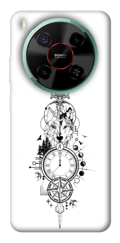 Чехол на ZTE Nubia V70 Max Tattoo ver.8 фото 1 из 1