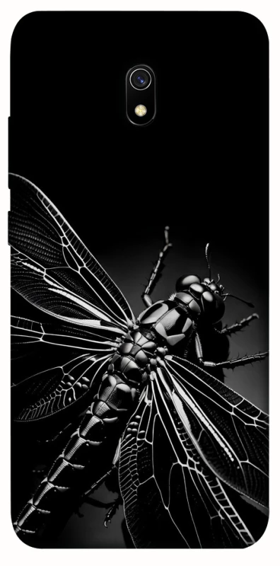 Чехол на Xiaomi Redmi 8a Black dragonfly фото 1 из 1
