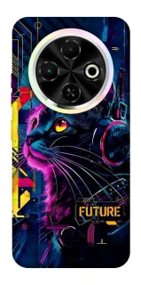 Чохол на TECNO Spark 30C Cyber Cat v2 фото 1 з 1