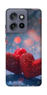 Чехол на Motorola Edge 50 Neo Red hearts фото 1 из 1