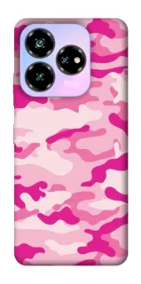 Чехол на ZTE Nubia V60 Design camouflage pink фото 1 из 1
