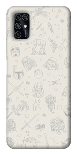 Чохол на ZTE Blade V2020 Smart Star Wars background ver.1 фото 1 з 1