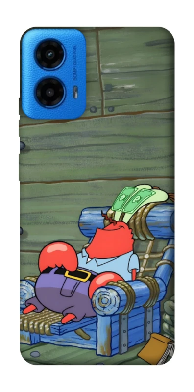 Чохол на Motorola Moto G45 Mr.Krabs фото 1 з 1