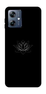 Чохол на Motorola Moto G54 Power Black Lotus фото 1 Чохол на Motorola Moto G54 Power Black Lotus фото 1 з 1