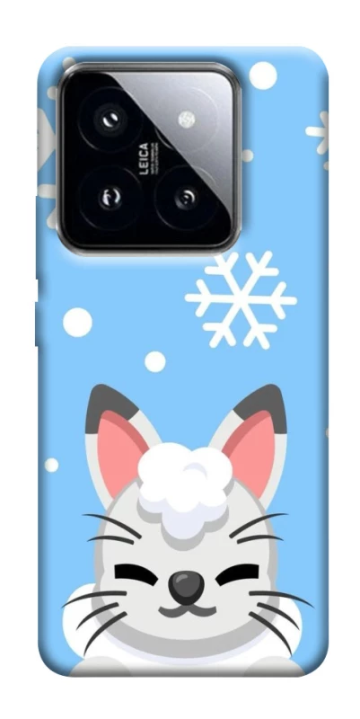 Чехол на Xiaomi 14 Pro Adopt Me Snow Kitty Smile фото 1 из 1