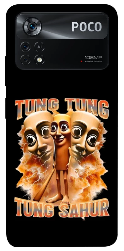 Чохол на Xiaomi Poco X4 Pro 5G Tung Tung Tung Sahur фото 1 з 1