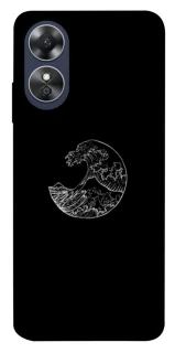 Чохол на Oppo A17 Black tsunami фото 1 з 1