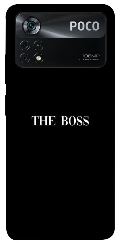 Чохол на Xiaomi Poco X4 Pro 5G The boss фото 1 з 1