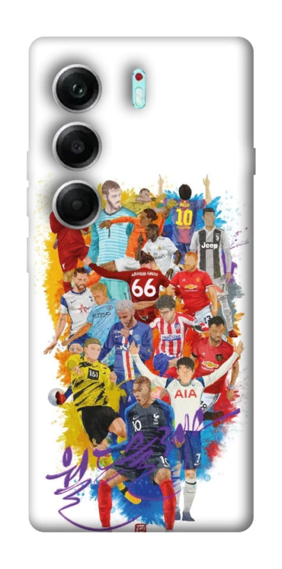 Чехол на Tecno Camon 40 Pro 5G Football Abstract v2 фото 1 из 1