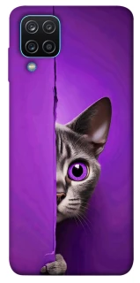 Чехол на Samsung Galaxy M12 Кот-подглядыватель фото 1 из 1
