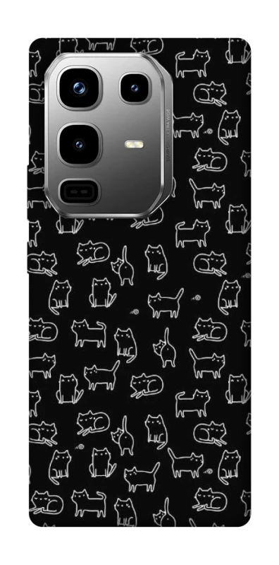 Чохол на Infinix Note 50 Pro Black Cats фото 1 з 1